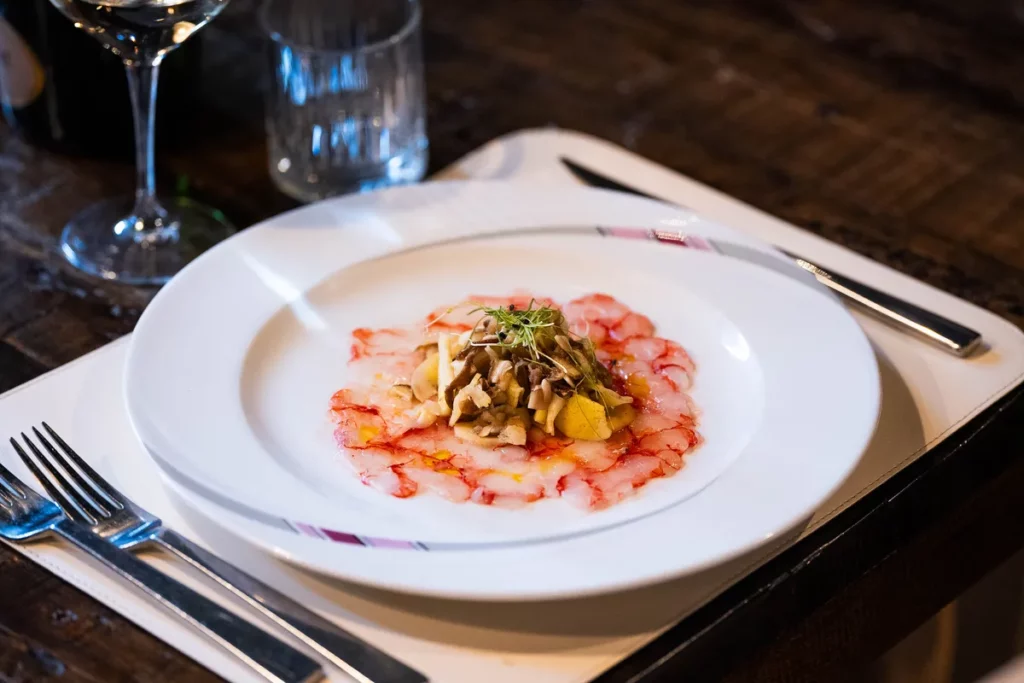 menù di pesce a roma